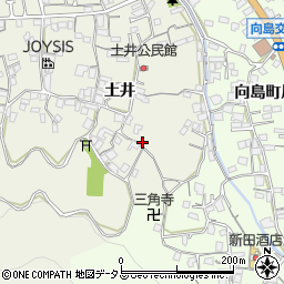 広島県尾道市向島町7533-1周辺の地図