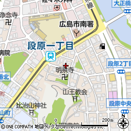 株式会社浜乙女広島営業所周辺の地図
