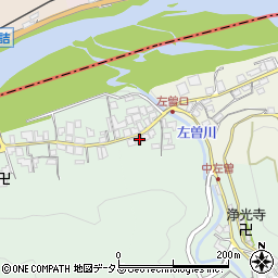 奈良県吉野郡吉野町左曽22周辺の地図