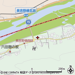 奈良県吉野郡吉野町六田1292周辺の地図