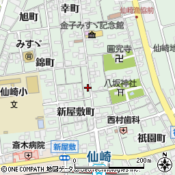 山口県長門市仙崎新屋敷町1158周辺の地図