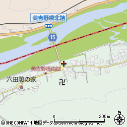 奈良県吉野郡吉野町六田1290周辺の地図
