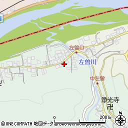 奈良県吉野郡吉野町左曽23周辺の地図