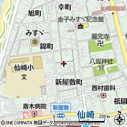 山口県長門市仙崎新屋敷町1181周辺の地図