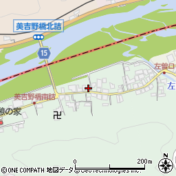 奈良県吉野郡吉野町六田1319周辺の地図