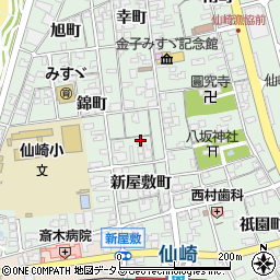 山口県長門市仙崎新屋敷町1183-2周辺の地図