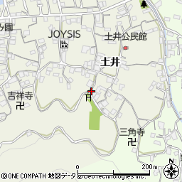 前神寺周辺の地図