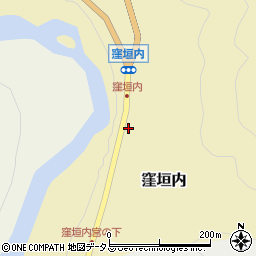 奈良県吉野郡吉野町窪垣内208周辺の地図