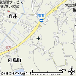 広島県尾道市向島町宇立9077-1周辺の地図
