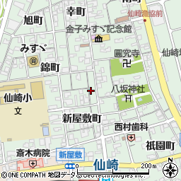 山口県長門市仙崎新屋敷町1159周辺の地図