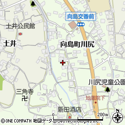 広島県尾道市向島町6100周辺の地図