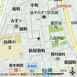 山口県長門市仙崎新屋敷町1184周辺の地図