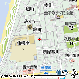 山口県長門市仙崎錦町1247周辺の地図
