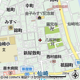 山口県長門市仙崎新屋敷町1330周辺の地図