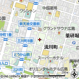 広島セントラルパーキング周辺の地図