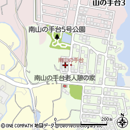 大阪府泉南郡熊取町南山の手台周辺の地図