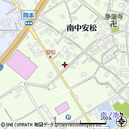 大阪府泉佐野市南中安松742周辺の地図