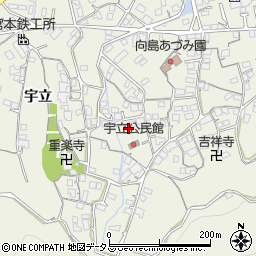 広島県尾道市向島町宇立8022-2周辺の地図
