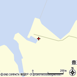 長崎県対馬市豊玉町横浦256周辺の地図