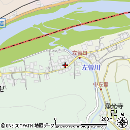 奈良県吉野郡吉野町左曽139周辺の地図