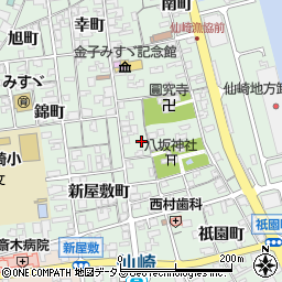 山口県長門市仙崎新屋敷町1328周辺の地図