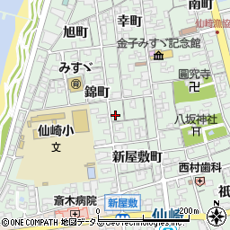 山口県長門市仙崎錦町1178周辺の地図