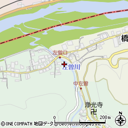 奈良県吉野郡吉野町左曽41周辺の地図