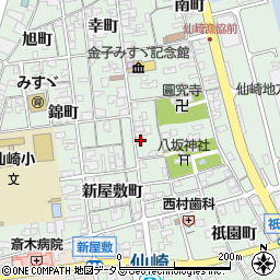 山口県長門市仙崎錦町1328周辺の地図