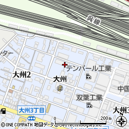 ＪＲ西日本ＪＲ大州寮周辺の地図