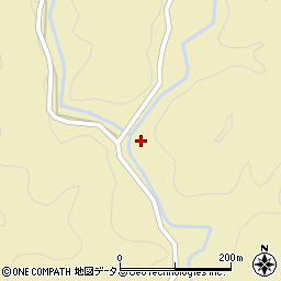 三重県多気郡大台町栗谷779周辺の地図