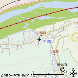 奈良県吉野郡吉野町左曽2-1周辺の地図