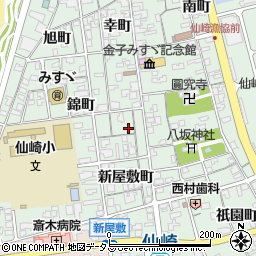 山口県長門市仙崎錦町1167周辺の地図