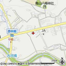 広島県東広島市西条町田口1261周辺の地図