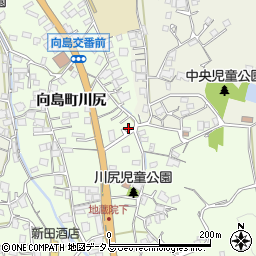 広島県尾道市向島町6042-1周辺の地図