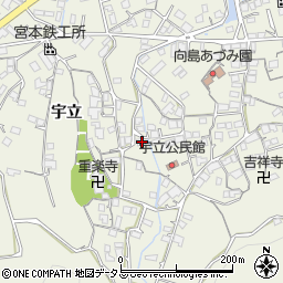 広島県尾道市向島町宇立8512-1周辺の地図