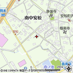 大阪府泉佐野市南中安松729周辺の地図