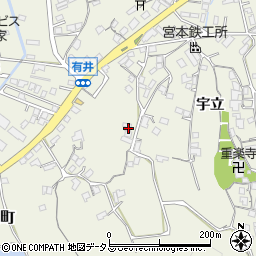 広島県尾道市向島町宇立8813周辺の地図
