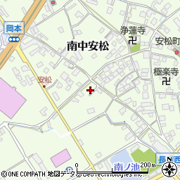 大阪府泉佐野市南中安松731周辺の地図