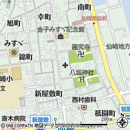 山口県長門市仙崎錦町1327周辺の地図
