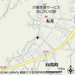 広島県尾道市向島町9695-3周辺の地図