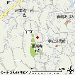 広島県尾道市向島町宇立8536-1周辺の地図
