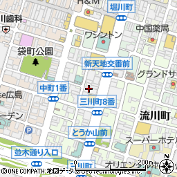 扶洋サロン広島周辺の地図