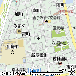 山口県長門市仙崎錦町1170周辺の地図