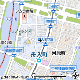 広島県広島市中区舟入町6-14周辺の地図