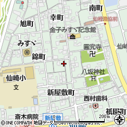 山口県長門市仙崎錦町1166周辺の地図