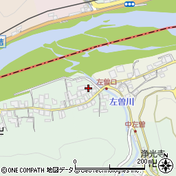 奈良県吉野郡吉野町左曽7-1周辺の地図