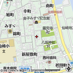 山口県長門市仙崎錦町1325周辺の地図