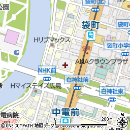 ＮＨＫ広島放送局　番組等のご意見・お問い合せ周辺の地図