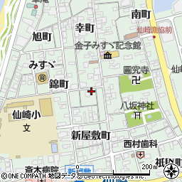 山口県長門市仙崎錦町1169周辺の地図