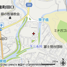 広島県東広島市西条町田口2911周辺の地図